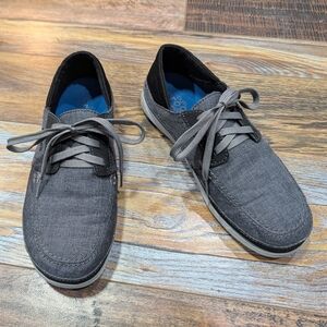 Crocs Santa Cruz Playa Gray Comfort Loafer Men's Size 9